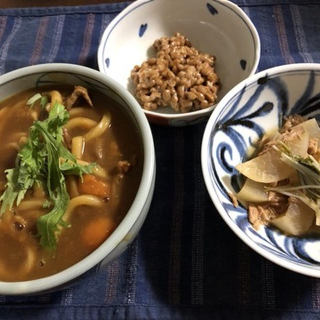 真夜中の呼び出し＆カレーうどん