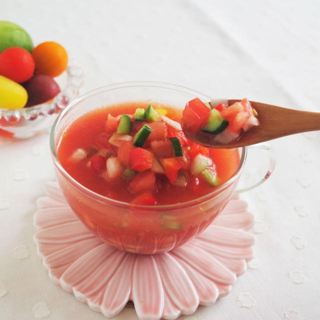 飲むサラダ！完熟トマトで作るガスパチョ～DHCオリーブチャンネルにて配信中～