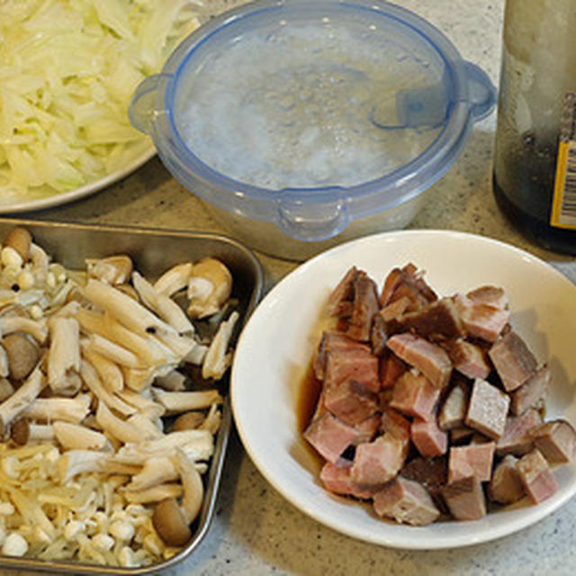 休肝日の定番「焼きカレー」を中華風で