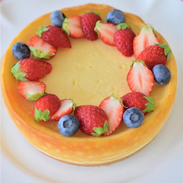 口溶けなめらかベイクドチーズケーキ