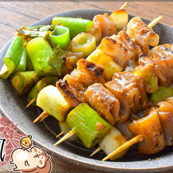 旨さ衝撃！ほぼ鶏皮の痩せ土手煮蒟蒻焼き鳥（糖質5.9g）