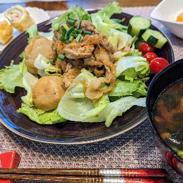 豚肉と里芋の味噌煮