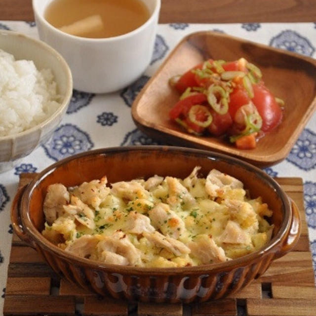 ”塩麹で美味しさ増し増し！鶏むね肉もしっとりおいしい晩ごはん。”