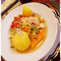 メキシコ料理「ポソレ・白いスープ」♪