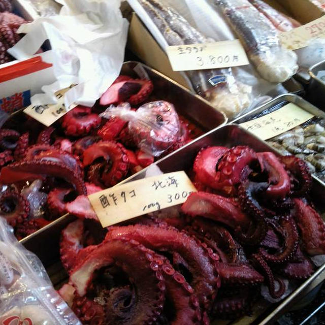 築地に買い出しに行ってきました♪