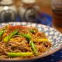 アスパラガス焼き蕎麦　　　　　作り方とレシピ