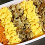 10月10日　　豚小間の三色弁当