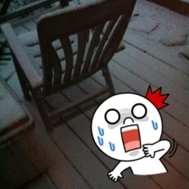 雪かきのお礼・・