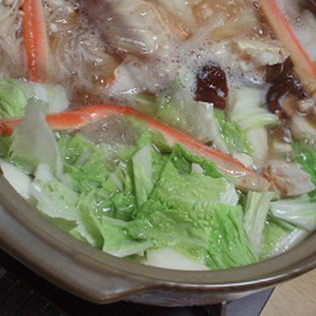 ★Kani-Suki (Crab-Nabe)★蟹すき　Jan.4 supper