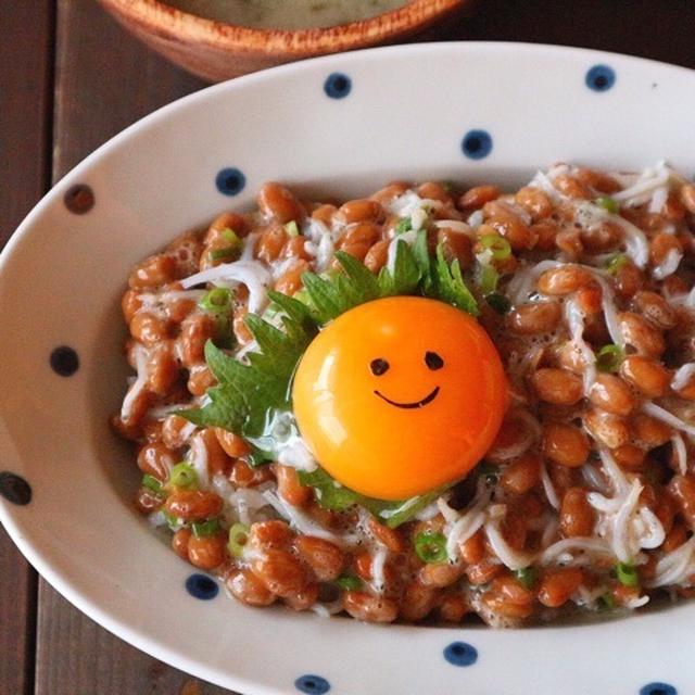 納豆＊しらす＊デコ丼
