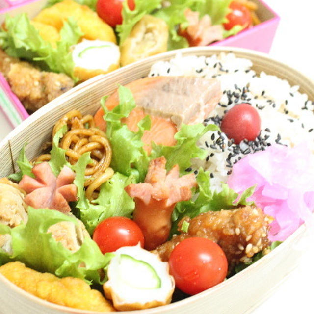中学娘のお弁当