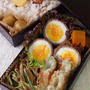 ◆お弁当2日分◆ゆで卵の牛肉巻き弁当、豚の生姜焼き弁当。そして私の冷え取り対策法！