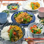【献立】肉野菜炒めとマリネをカレーにカサ増しリメイクで夜ご飯