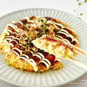 オートミールで作った【お好み焼き】がめちゃウマ♡です‼︎