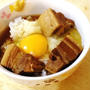 豚角煮丼