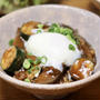 ◎おうちごはん 翌日アレンジ編！『麻婆茄子ズッキーニ丼』 #レシピ
