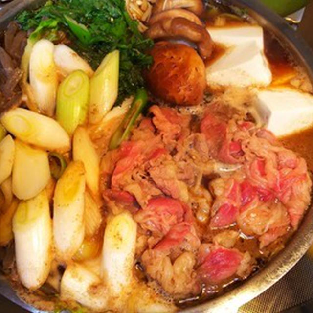 すき焼きうどん