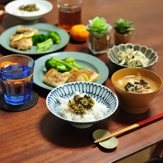 アラフィフのメイクは難しいという話と高野豆腐の肉巻きから揚げ風で晩ごはん