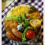 白身魚のフライ弁当♪　～高校男子弁当～
