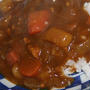11月2日　　鶏ひき肉と さつま芋の カレー