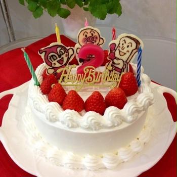 アンパンマンの誕生日ケーキ