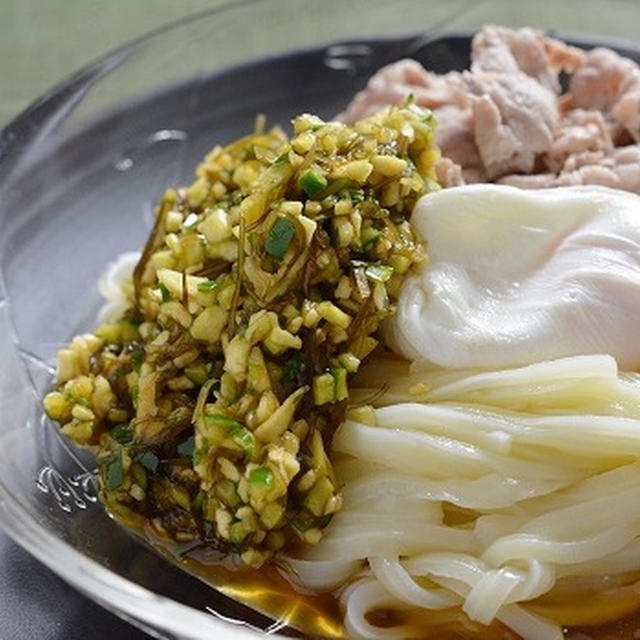 香味野菜だれが旨い！ 冷凍うどんで冷しゃぶうどん