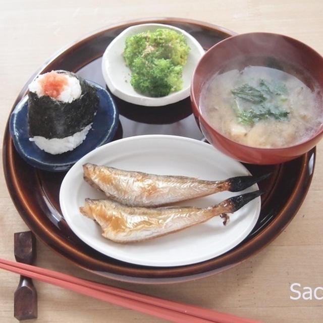 今日の朝ごはんは和プレート