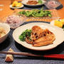 『秋刀魚と蓮根の蒲焼き』の献立。