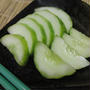 白だしと昆布と鷹の爪で♪　白うりの漬け物