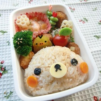 長男・春の遠足弁当