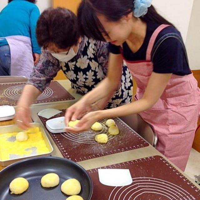 6/30開催☆なんばパークス産経学園様＠フライパンで焼けるイングリッシュマフィン講座開催