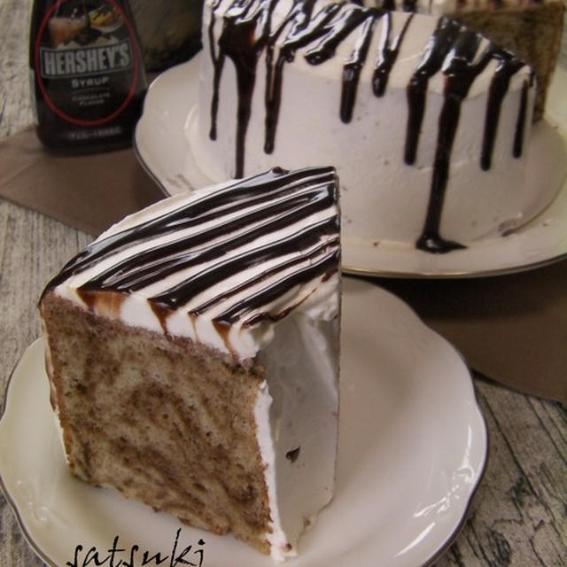 チョコマーブル・シフォンケーキ