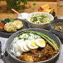 【レシピ】グリーントマトヨーグルトチキンカレー#むね肉#野菜たっぷり#トマトカレー#カレーライス…カレーライスの献立に大豆製品を入れたくてちょっと考えてみた。