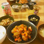 3月10日(木) 晩ごはんは鶏団子の甘酢あん。