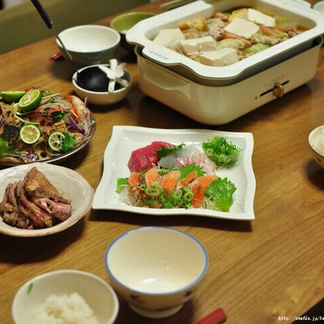 姉と妹それぞれの試験勉強と、昨日の晩ごはん
