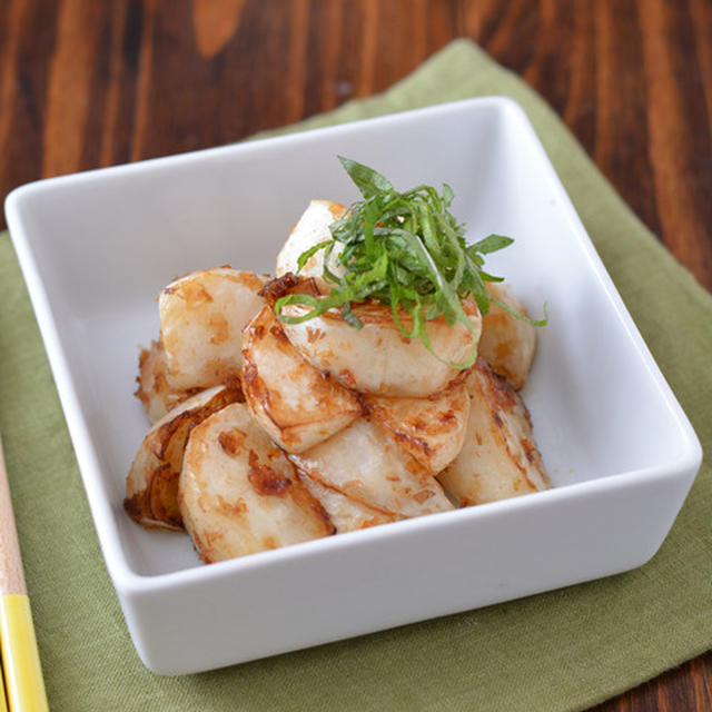 かぶのオリーブおかか。【食材ひとつ・野菜の白おかず】と牛トマト豆腐のごはんの日。