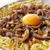 豚とキノコのスキヤキ風あんかけ焼きソバ