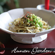 豚と高菜のスパゲティー