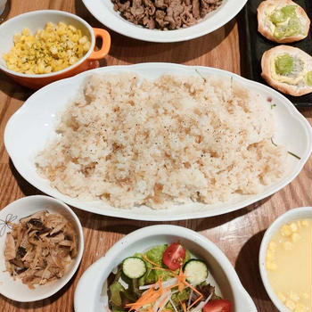 なんでもありのごはん。