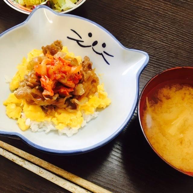 子どもも大好きな味＊甘辛豚バラ丼