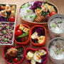 【 久々のお弁当4人分！ 】