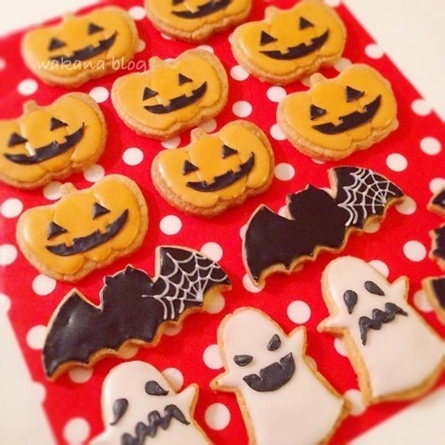 ハロウィンクッキーの予行演習