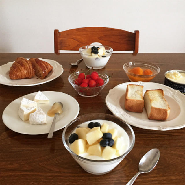 ひんやり朝ごはん