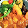 ■昼ご飯【夏野菜のカレー　今回竹の子も沢山入れてます♪】