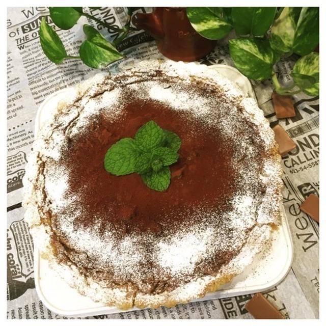 今日もタルト作り〜チョコレートタルト〜富士山の傘雲の変化