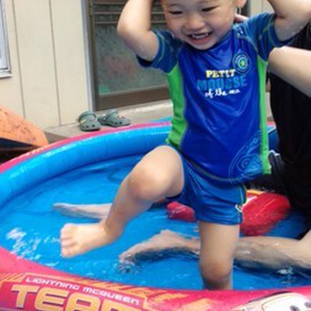 水遊び