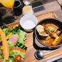 【ビジネスホテルランチ】と、全く寝れなかった原因と　昨夜の時短晩ごはん