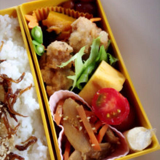 鶏の唐揚げ弁当☆