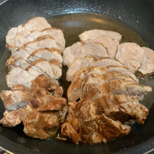 （簡単レシピ）豚肩ロース焼豚用ネット肉を使って「紅茶豚」