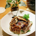 秋刀魚とれんこんのガーリック醤油丼 by うひひさん